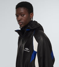 Balenciaga Leather hoodie