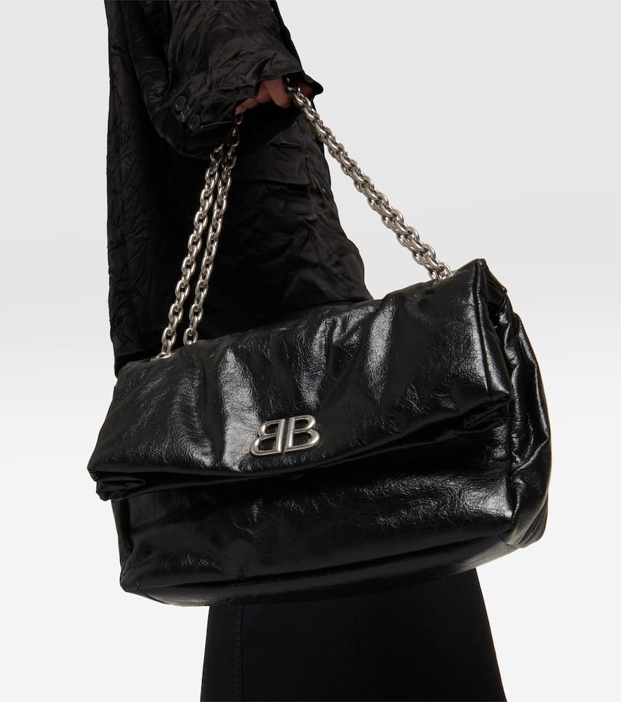Balenciaga Monaco Medium leather shoulder bag