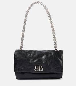 Balenciaga Monaco Medium leather shoulder bag. Shop Balenciaga Shoulder Bags for women now.