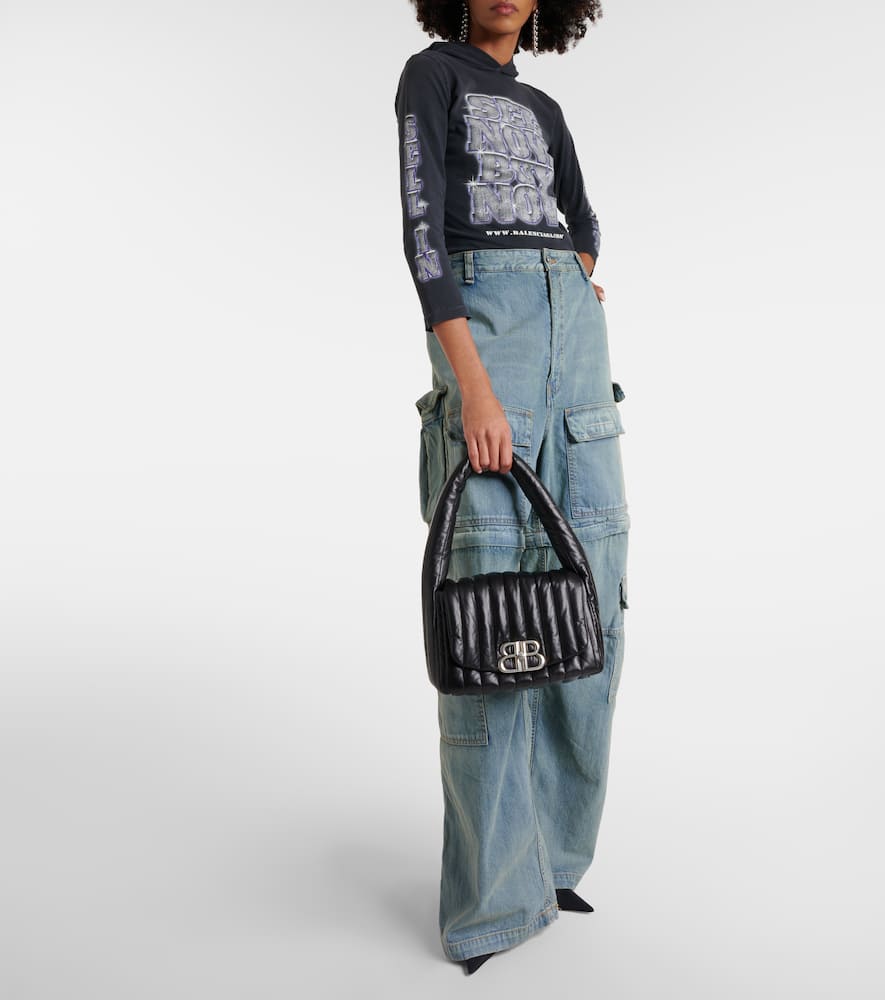 Balenciaga Monaco Small leather shoulder bag