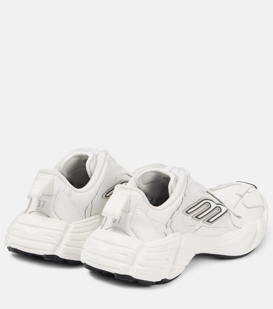 Balenciaga Monday leather sneakers
