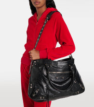 Balenciaga Neo Cagole XL leather tote bag