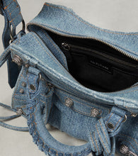 Balenciaga Neo Cagole XS denim shoulder bag