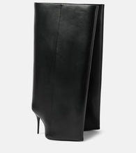 Balenciaga New Wander leather knee-high boots