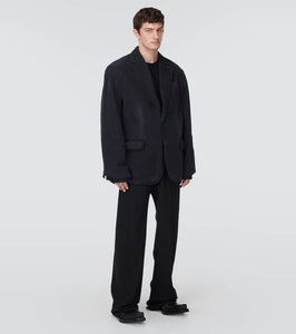 Balenciaga Oversized cotton blazer