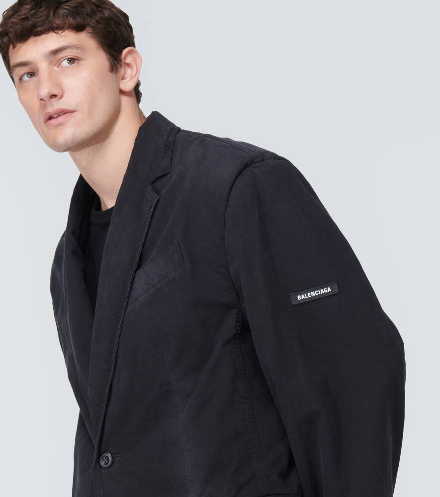 Balenciaga Oversized cotton blazer