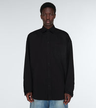 Balenciaga Oversized cotton shirt jacket