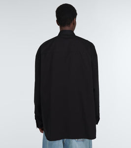 Balenciaga Oversized cotton shirt jacket