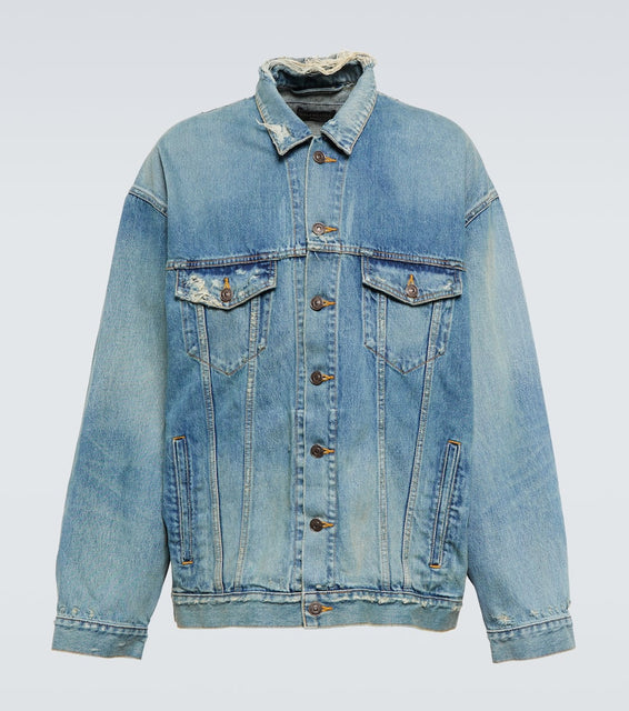 Balenciaga Patched denim jacket