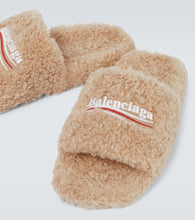 Balenciaga Political Campaign Furry slides