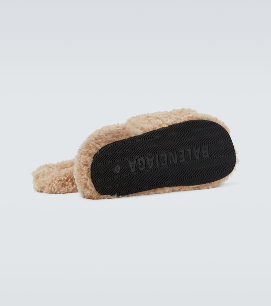 Balenciaga Political Campaign Furry slides