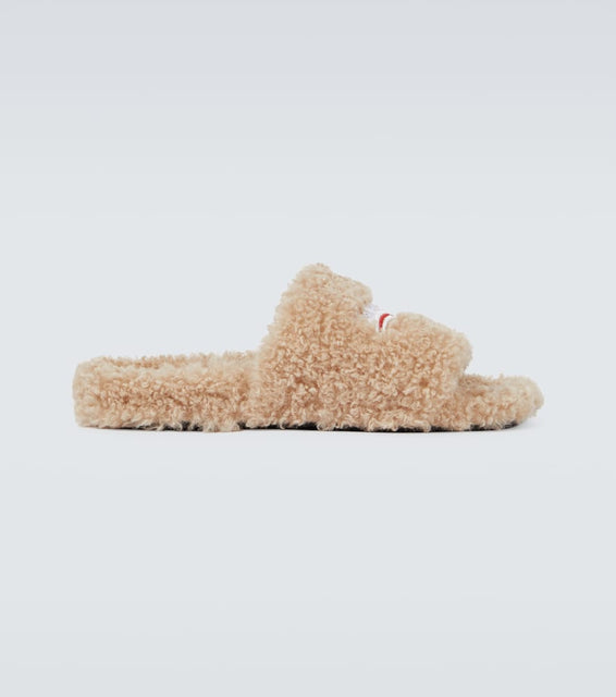 Balenciaga Political Campaign Furry slides