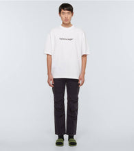 Balenciaga Pool logo rubber slides