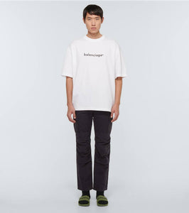 Balenciaga Pool logo rubber slides