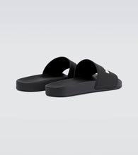 Balenciaga Pool logo rubber slides