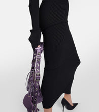 Balenciaga Ribbed-knit maxi dress