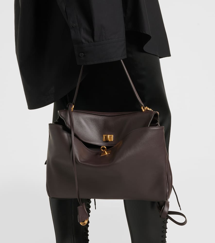 Balenciaga Rodeo Medium leather tote bag