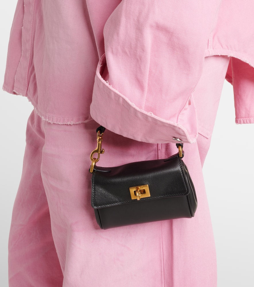 Balenciaga Rodeo Nano leather tote bag