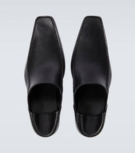 Balenciaga Romeo leather slippers