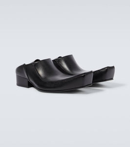 Balenciaga Romeo leather slippers