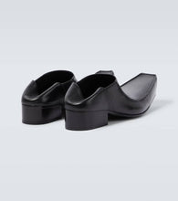 Balenciaga Romeo leather slippers