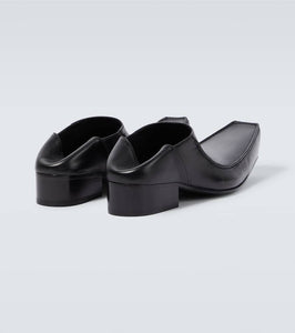 Balenciaga Romeo leather slippers
