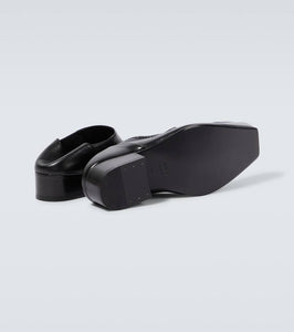 Balenciaga Romeo leather slippers
