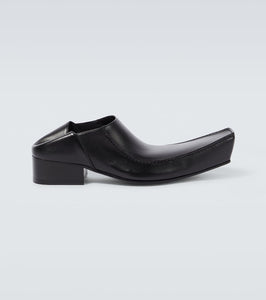 Balenciaga Romeo leather slippers