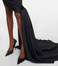 Balenciaga Ruched asymmetric minidress