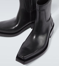 Balenciaga Santiago leather boots