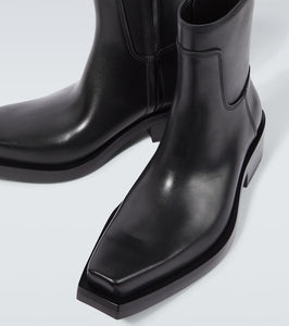 Balenciaga Santiago leather boots