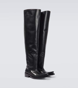 Balenciaga Santiago over-the-knee leather boots