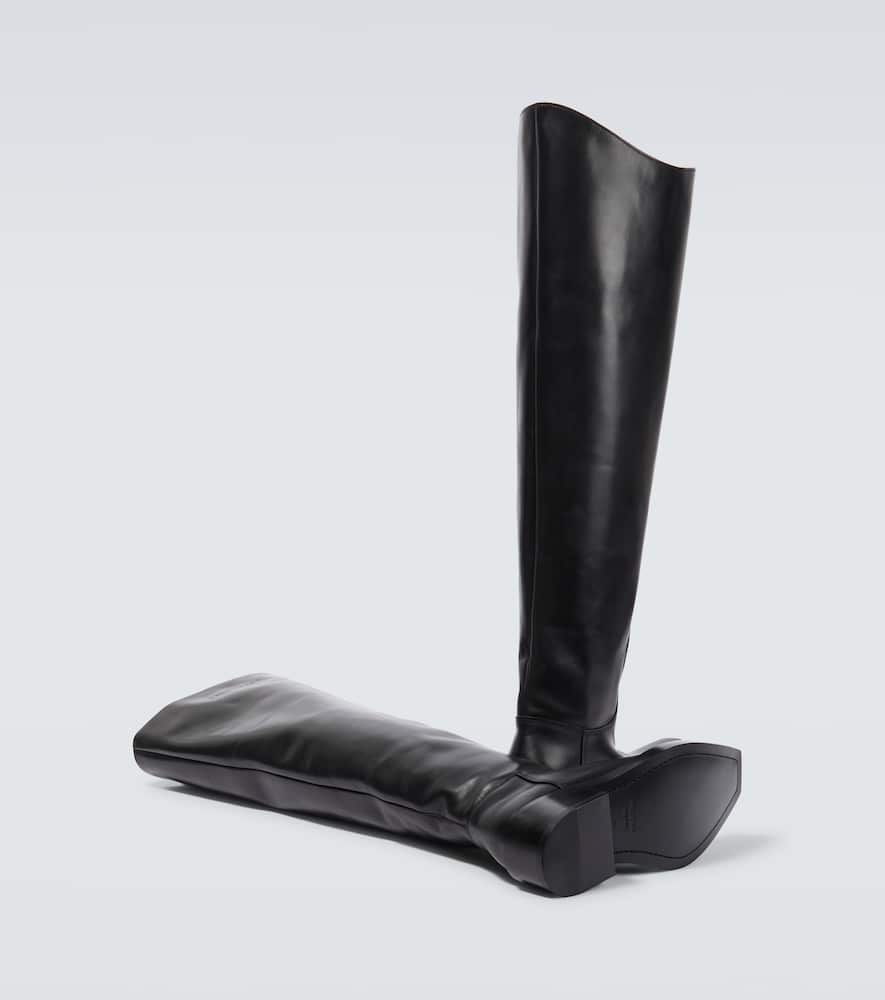 Balenciaga Santiago over-the-knee leather boots