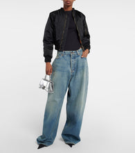 Balenciaga Shrunk cropped bomber jacket