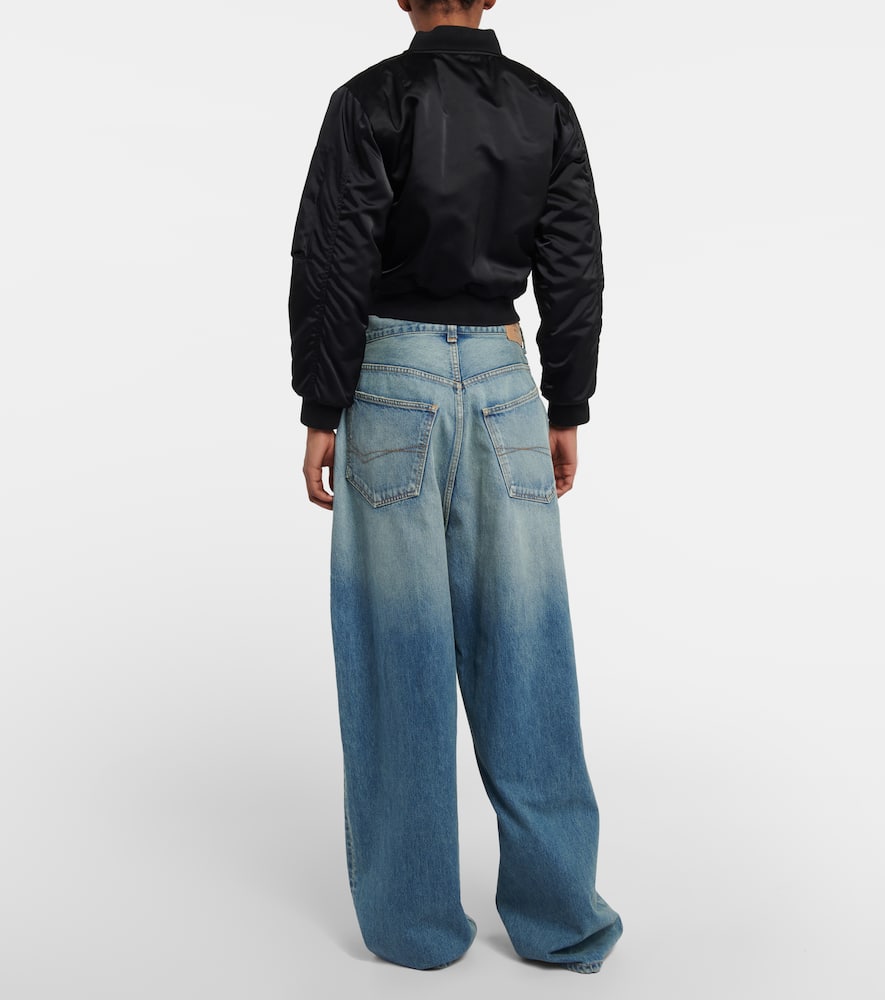 Balenciaga Shrunk cropped bomber jacket