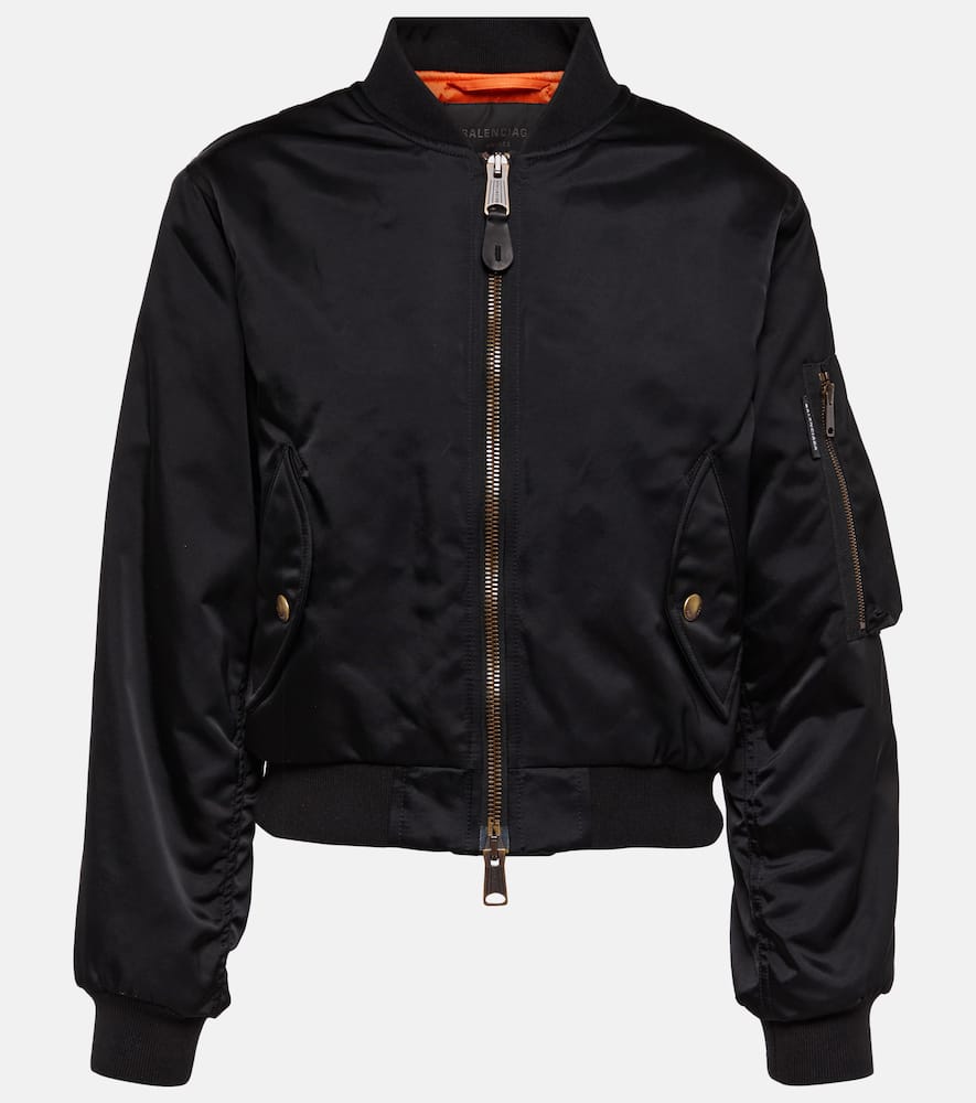 Balenciaga Shrunk cropped bomber jacket