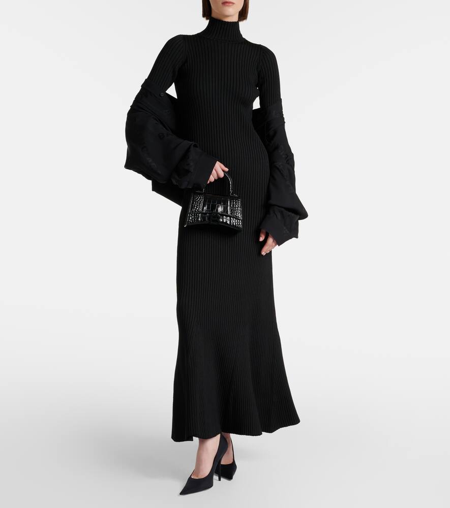 Balenciaga Silk-blend maxi dress