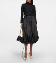 Balenciaga Square Knife BB python-effect leather mules