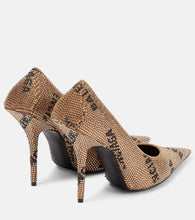Balenciaga Square Knife embellished pumps