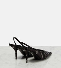 Balenciaga Square Knife slingback pumps