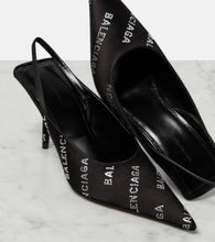 Balenciaga Square Knife slingback pumps