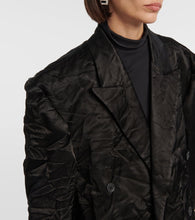 Balenciaga Steroid oversized satin blazer