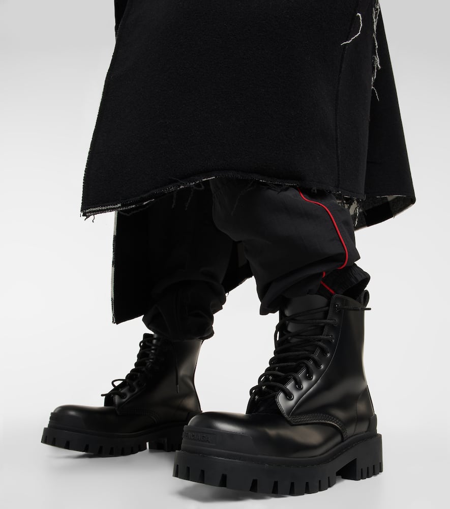 Balenciaga Strike leather ankle boots