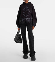 Balenciaga Strike leather platform combat boots