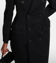 Balenciaga Structured double-breasted wool coat