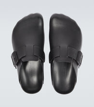 Balenciaga Sunday leather clogs