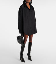 Balenciaga Suspended cotton shirt dress