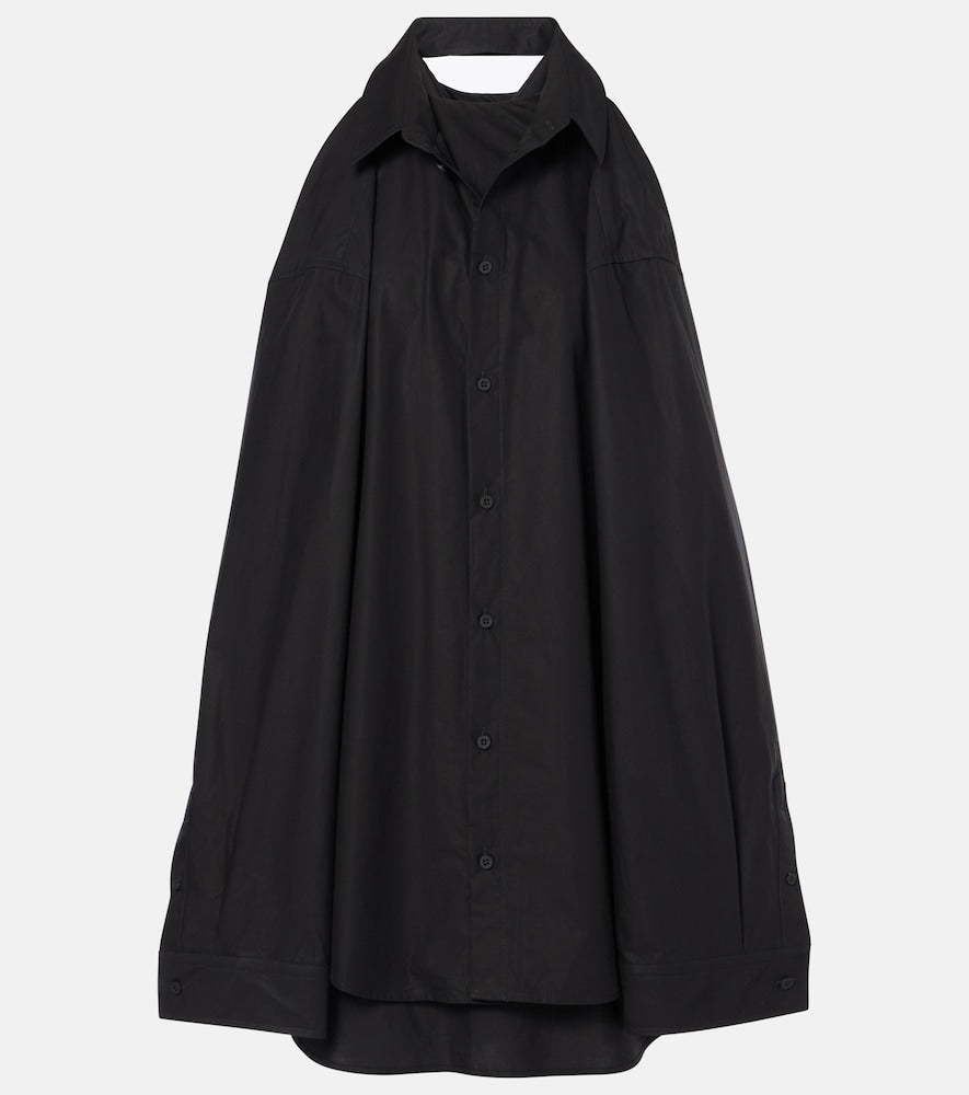 Balenciaga Suspended cotton shirt dress. Balenciaga 悬挂式棉质衬衫裙