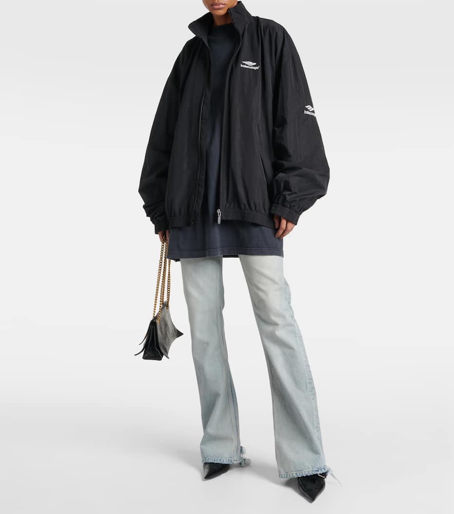 Balenciaga Technical poplin track jacket