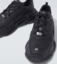 Balenciaga Triple S Sporty leather sneakers